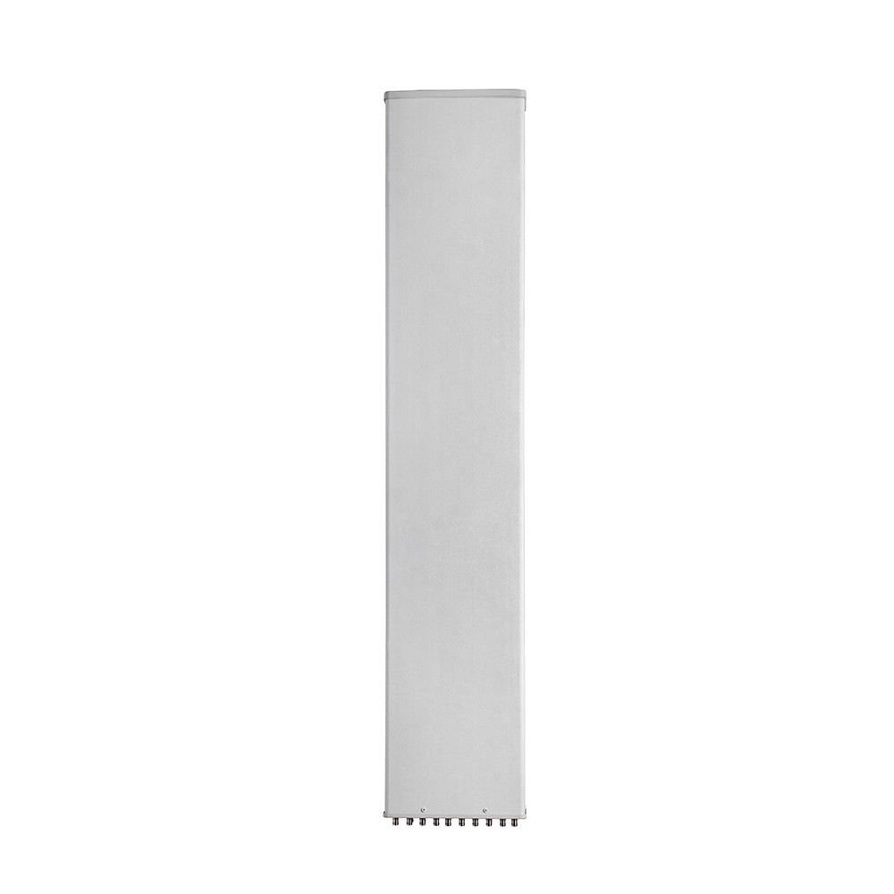 10-Port, Panel Antenna, 65° HBW, 698-960/(4x) 1695-2690 MHz, 17/18/17.5/18/17.5 dBi, 2-12° T, 2.750 m